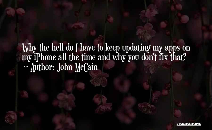 Updating Quotes By John McCain