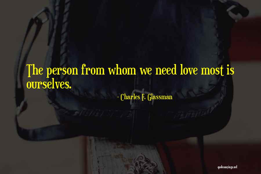 Upendo Wa Quotes By Charles F. Glassman Upendo Wa Quotes By Charles F. Glassman