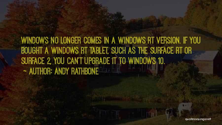 Upgrade You Quotes By Andy Rathbone