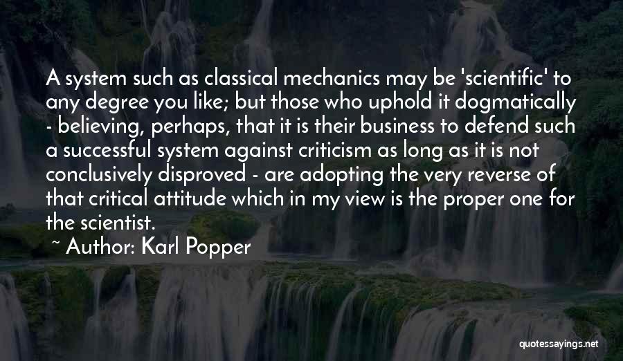 Uphold Quotes By Karl Popper
