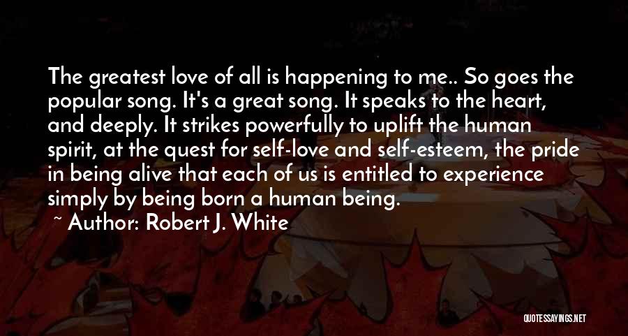 Uplift Love Quotes By Robert J. White