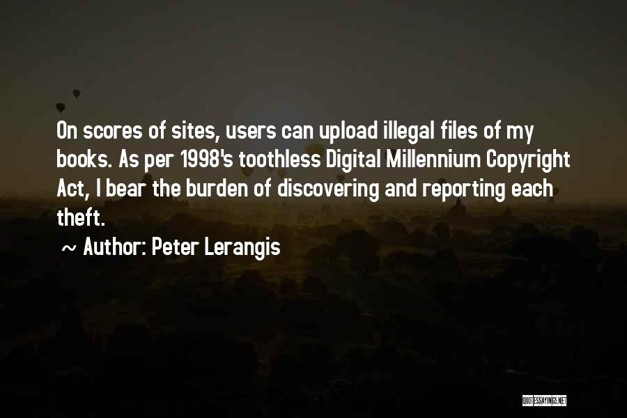 Upload Quotes By Peter Lerangis