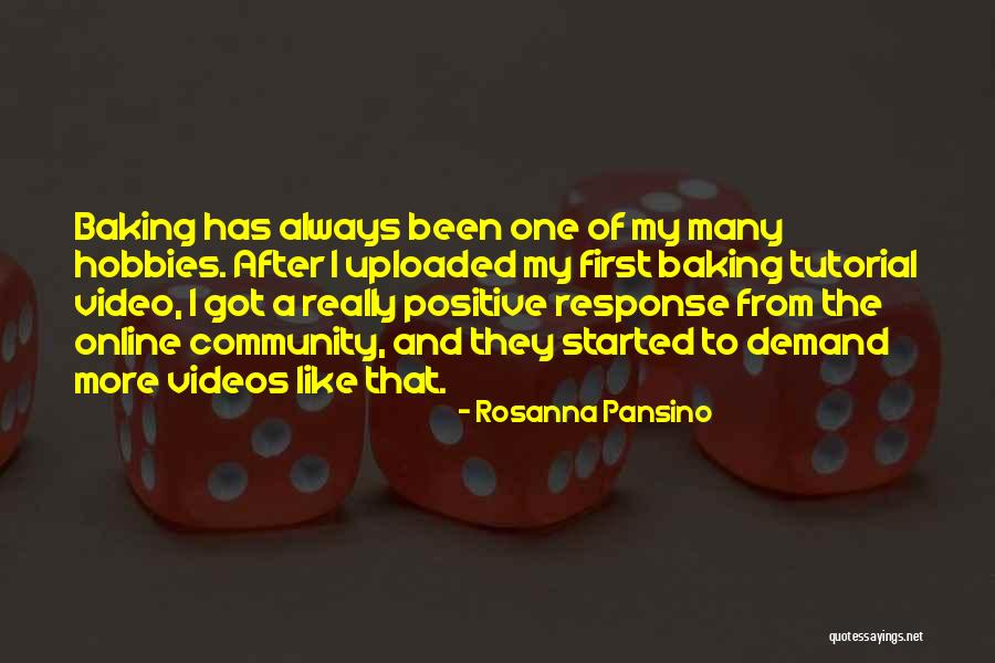 Uploaded Quotes By Rosanna Pansino Uploaded Quotes By Rosanna Pansino