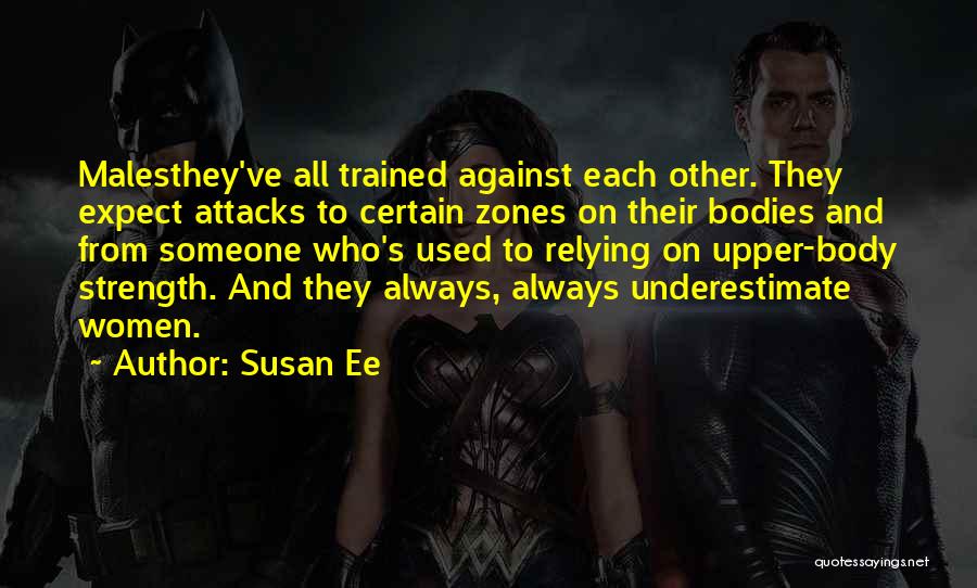 Upper Body Quotes By Susan Ee