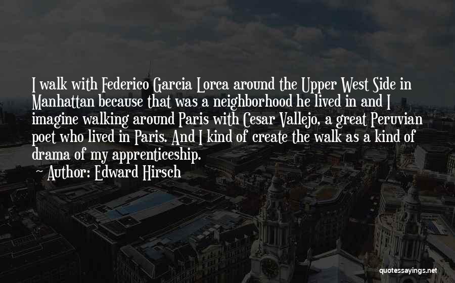 Upper Quotes By Edward Hirsch