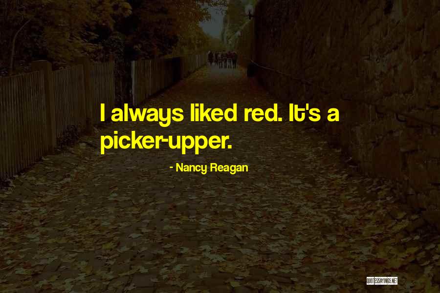 Upper Quotes By Nancy Reagan