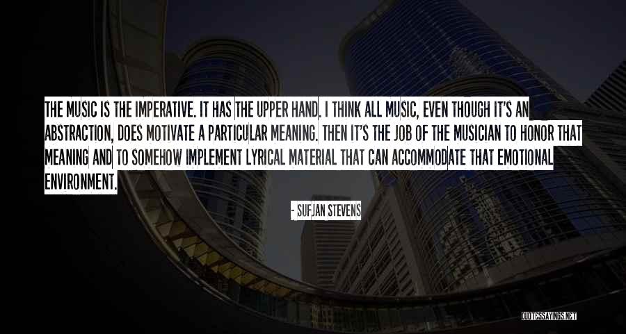 Upper Quotes By Sufjan Stevens