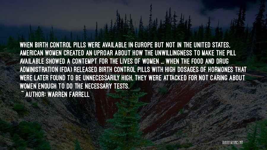 Uproar Quotes By Warren Farrell