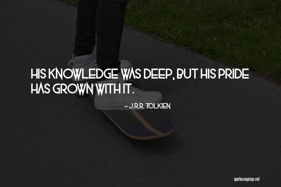 Uproars In Crossword Quotes By J.R.R. Tolkien
