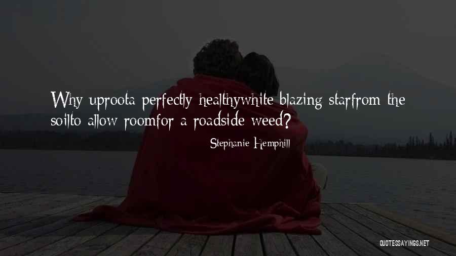 Uproot Quotes By Stephanie Hemphill Uproot Quotes By Stephanie Hemphill