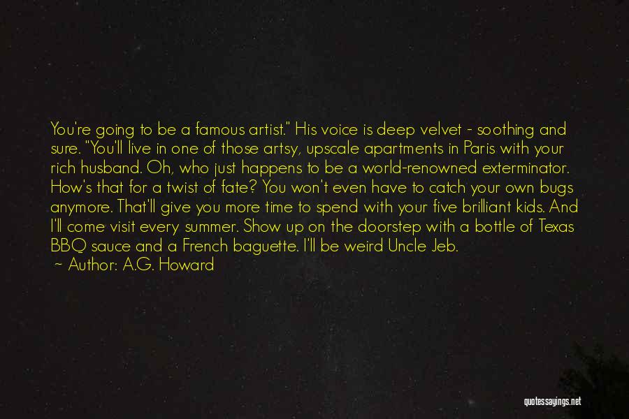 Upscale Quotes By A.G. Howard