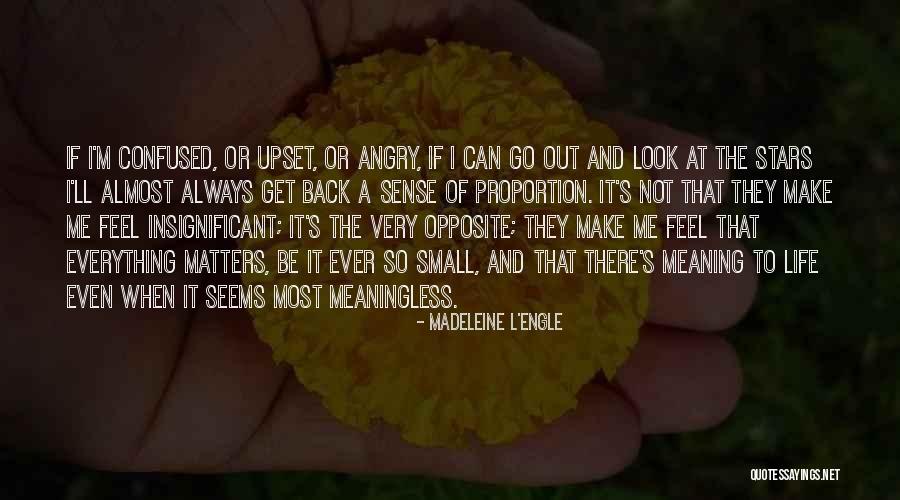 Upset And Confused Quotes By Madeleine L'Engle Upset And Confused Quotes By Madeleine L'Engle