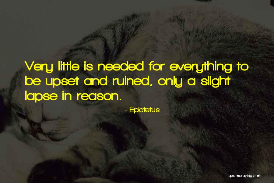 Upset For No Reason Quotes By Epictetus