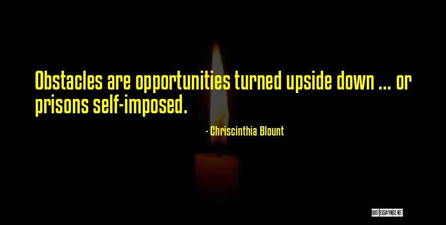 Upside Down Inspirational Quotes By Chriscinthia Blount