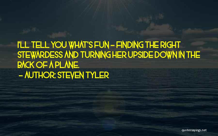 Upside Quotes By Steven Tyler