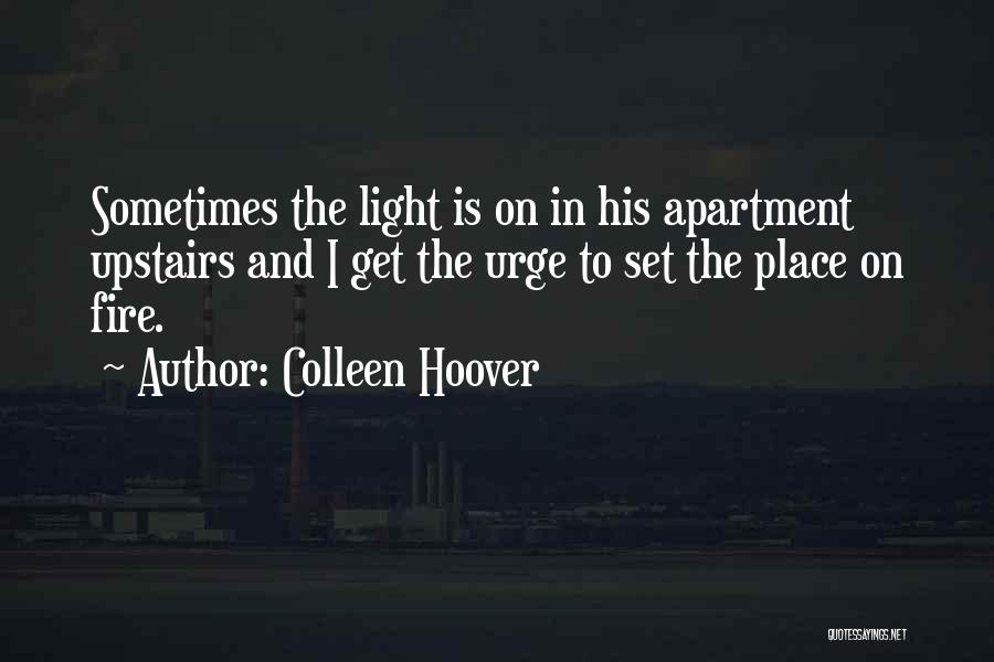 Upstairs Quotes By Colleen Hoover