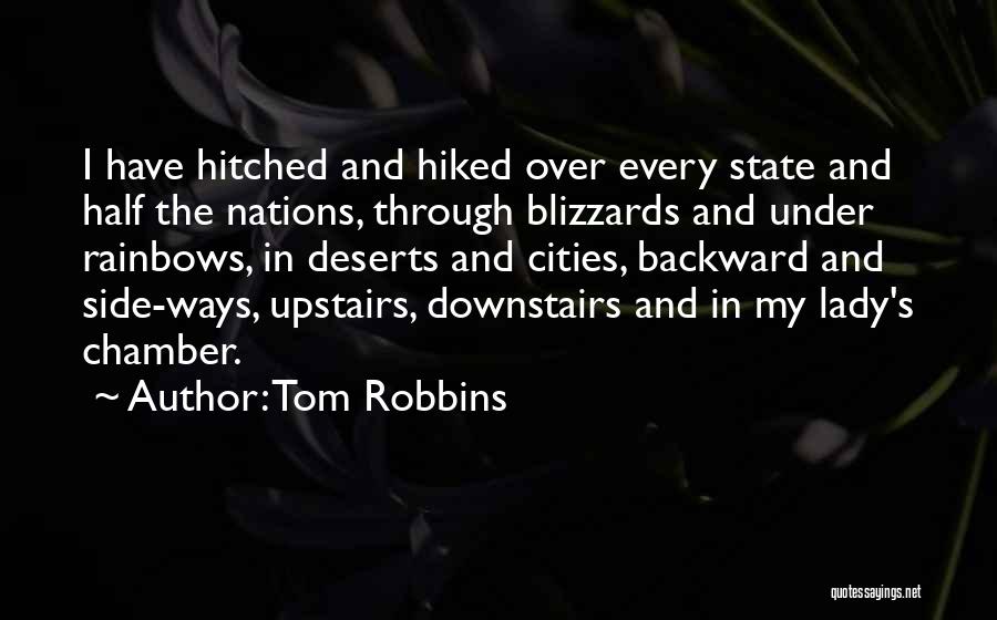 Upstairs Quotes By Tom Robbins