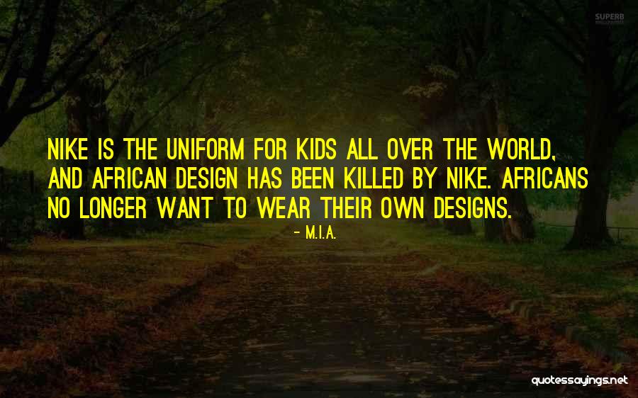 Upuan Gloc Quotes By M.I.A. Upuan Gloc Quotes By M.I.A.