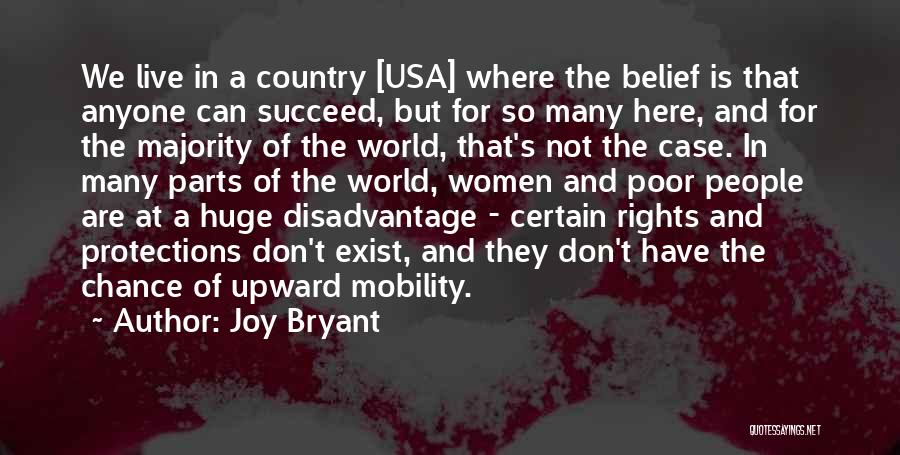 Upward Mobility Quotes By Joy Bryant