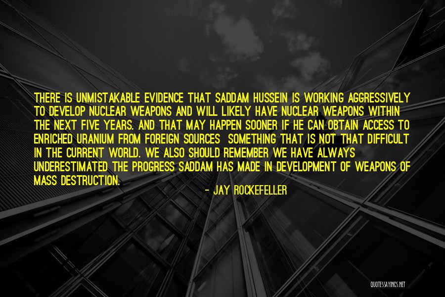 Uranium Quotes By Jay Rockefeller