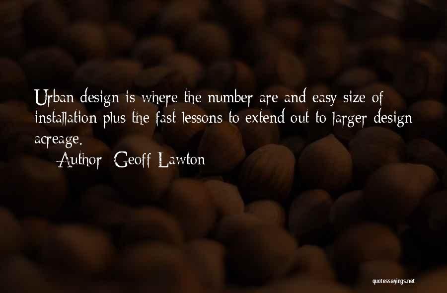 Urban Design Quotes By Geoff Lawton