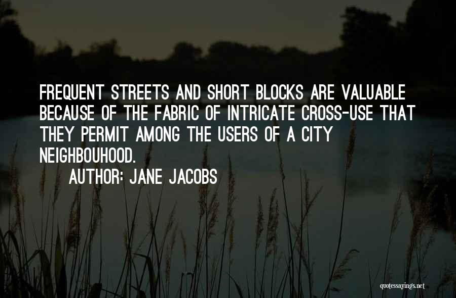 Urban Fabric Quotes By Jane Jacobs