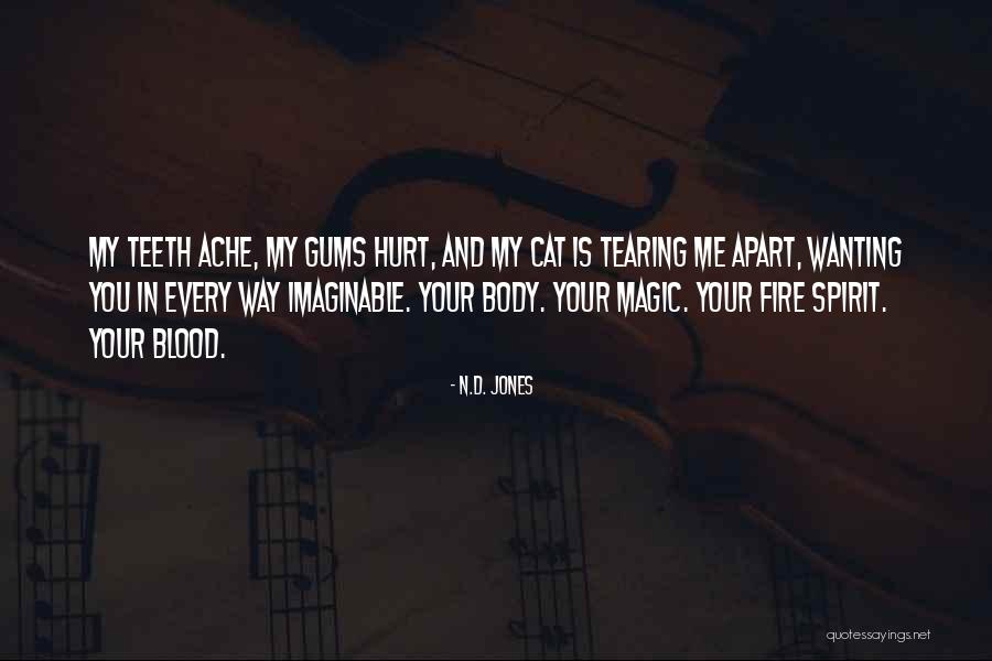 Urban Fantasy Authors Quotes By N.D. Jones Urban Fantasy Authors Quotes By N.D. Jones