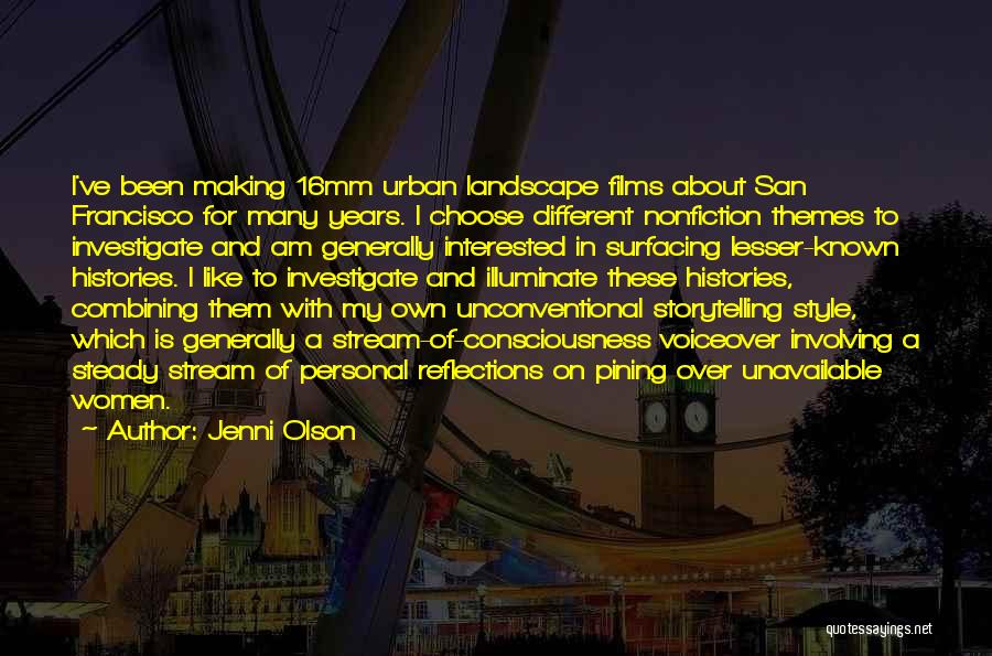 Urban Landscape Quotes By Jenni Olson