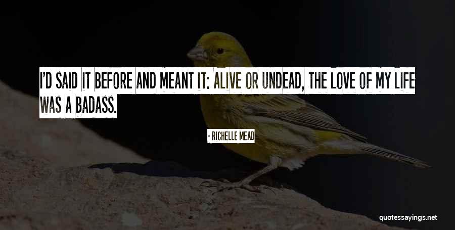 Urban Love Quotes By Richelle Mead Urban Love Quotes By Richelle Mead