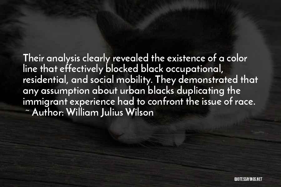 Urban Mobility Quotes By William Julius Wilson