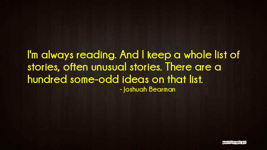 Uresha Ravihari Quotes By Joshuah Bearman Uresha Ravihari Quotes By Joshuah Bearman
