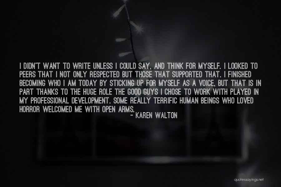 Urey Y Quotes By Karen Walton Urey Y Quotes By Karen Walton