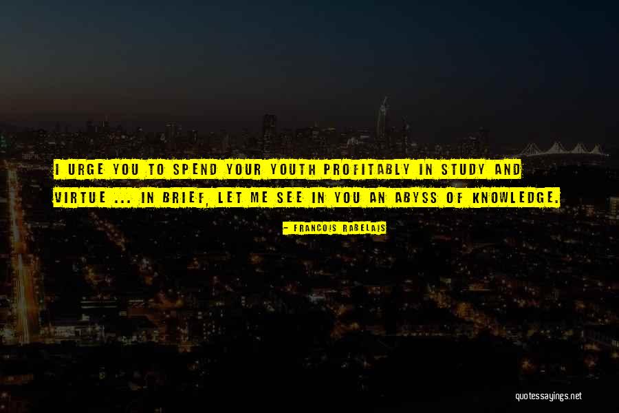 Urge Education Quotes By Francois Rabelais Urge Education Quotes By Francois Rabelais
