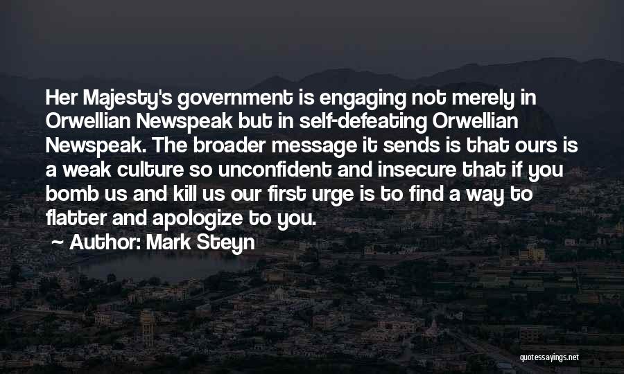 Urge To Kill Quotes By Mark Steyn