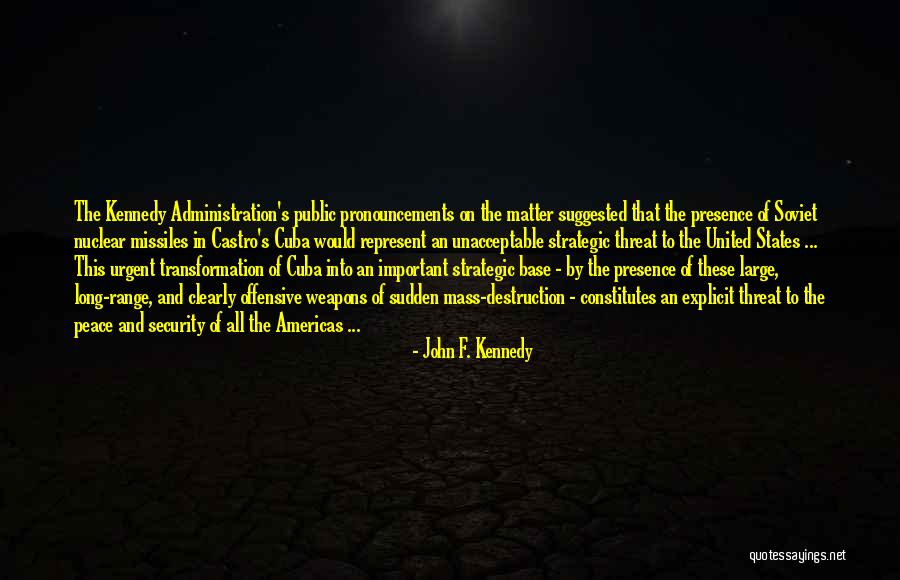 Urgent And Important Quotes By John F. Kennedy