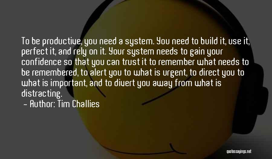 Urgent And Important Quotes By Tim Challies
