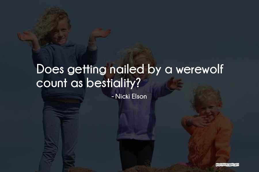 Urgings Synonym Quotes By Nicki Elson