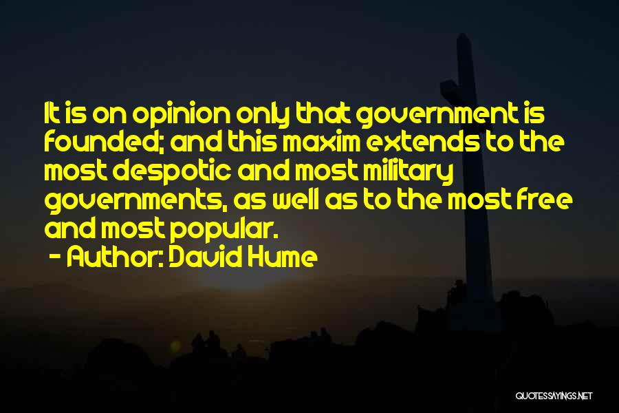 Uri Ariel Quotes By David Hume