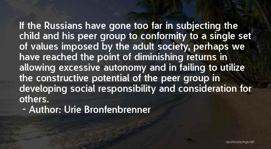 Urie Bronfenbrenner Quotes 2002716