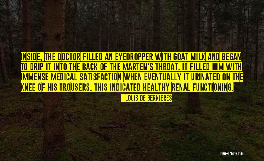 Urinated Herself Quotes By Louis De Bernieres Urinated Herself Quotes By Louis De Bernieres