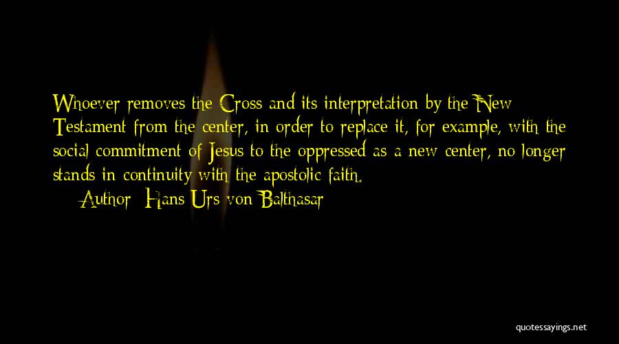 Urs Von Balthasar Quotes By Hans Urs Von Balthasar