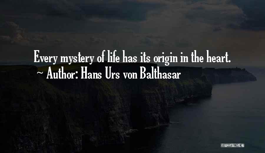 Urs Von Balthasar Quotes By Hans Urs Von Balthasar