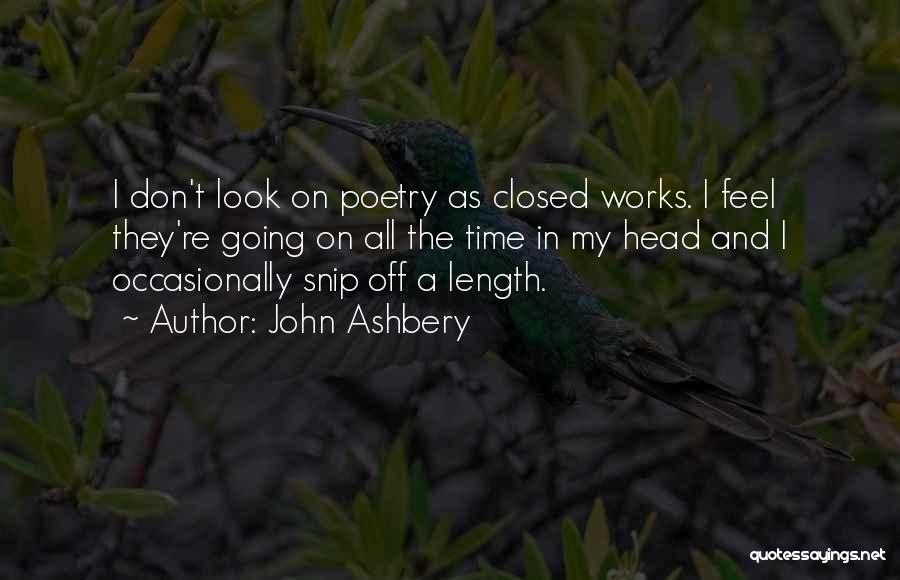 Ursuline Nuns Quotes By John Ashbery