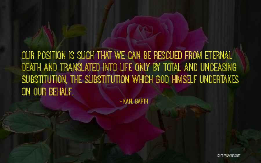 Urzula Urzua Quotes By Karl Barth Urzula Urzua Quotes By Karl Barth