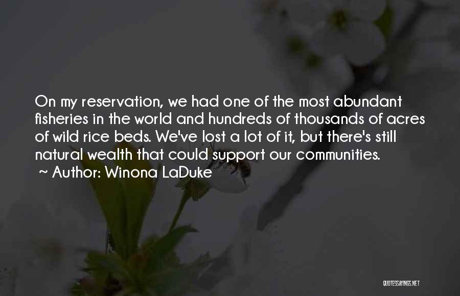 Us Acres Quotes By Winona LaDuke