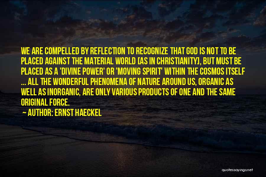 Us Against The World Quotes By Ernst Haeckel