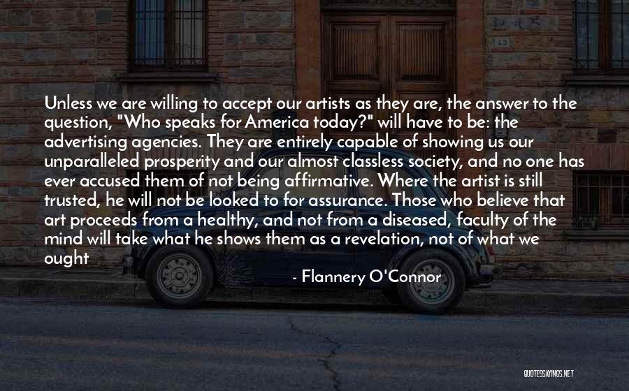 Us Agencies Quotes By Flannery O'Connor