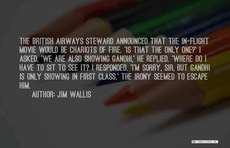 Us Airways Quotes By Jim Wallis
