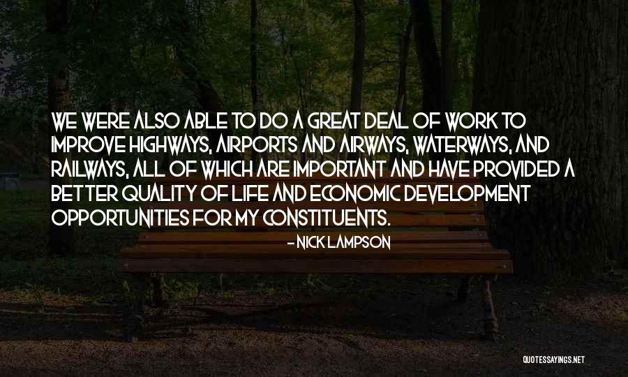 Us Airways Quotes By Nick Lampson Us Airways Quotes By Nick Lampson