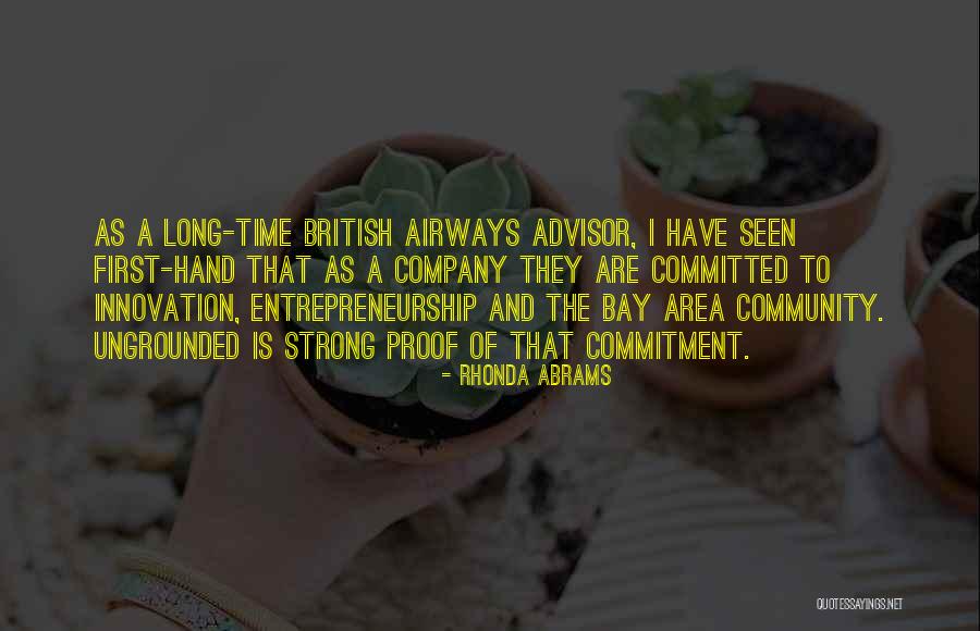 Us Airways Quotes By Rhonda Abrams